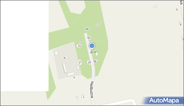 Słopsk, Nadbużna, 60, mapa Słopsk