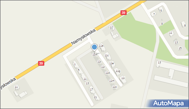 Smarchowice Wielkie, Namysłowska, 11w, mapa Smarchowice Wielkie