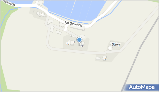 Spytkowice, Na Stawach, 5/1, mapa Spytkowice
