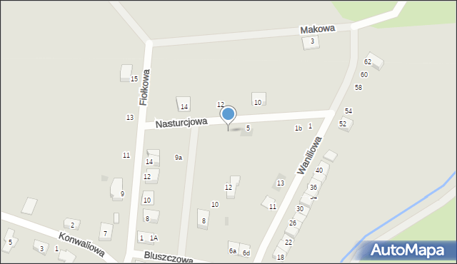 Środa Śląska, Nasturcjowa, 7, mapa Środa Śląska