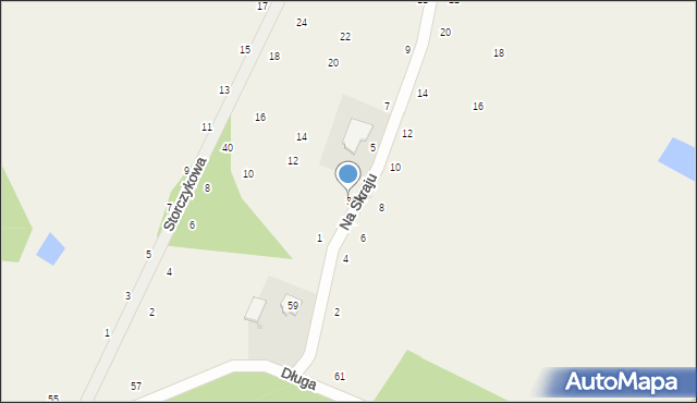 Stajenczynki, Na Skraju, 3, mapa Stajenczynki