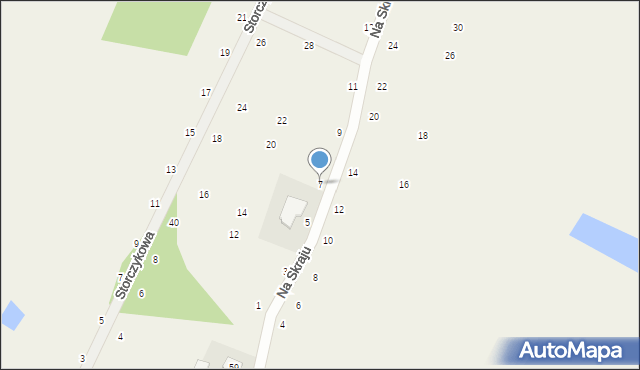 Stajenczynki, Na Skraju, 7, mapa Stajenczynki