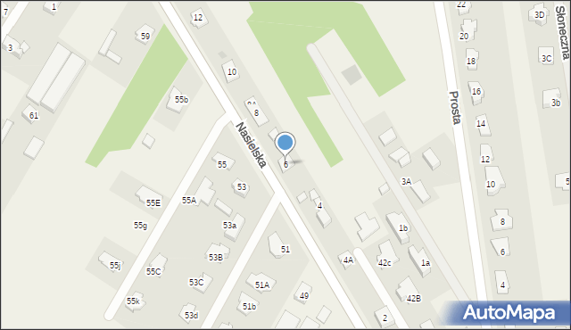 Stasi Las, Nasielska, 6, mapa Stasi Las