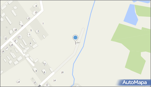 Sterdyń, Nadrzeczna, 2, mapa Sterdyń