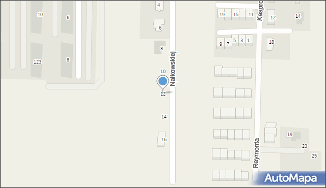 Straszyn, Nałkowskiej Zofii, 12, mapa Straszyn