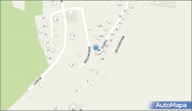 Strzegomiany, Na Stoku, 16/l, mapa Strzegomiany