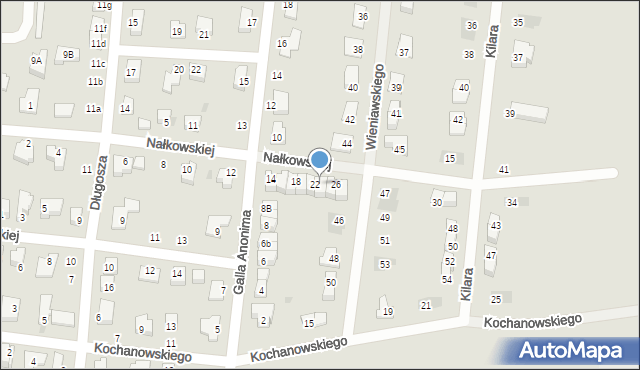 Strzelin, Nałkowskiej Zofii, 24, mapa Strzelin