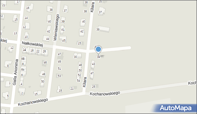 Strzelin, Nałkowskiej Zofii, 34, mapa Strzelin