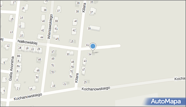 Strzelin, Nałkowskiej Zofii, 36, mapa Strzelin