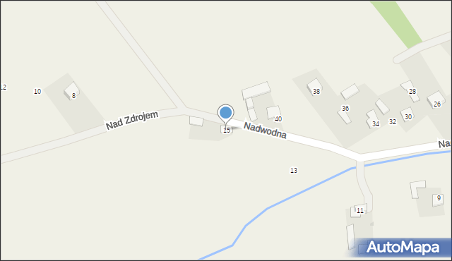 Sulbiny, Nadwodna, 15, mapa Sulbiny