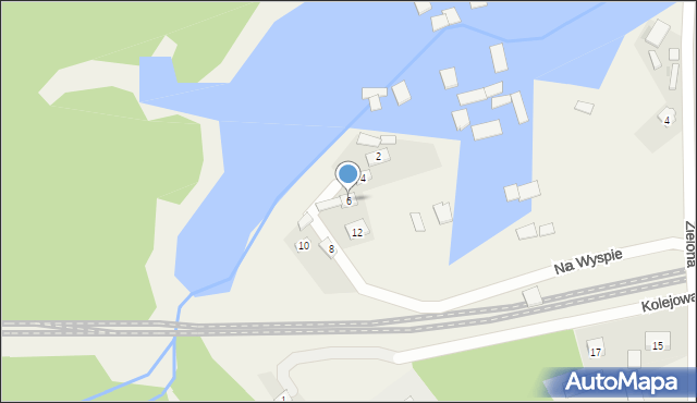 Sygontka, Na Wyspie, 6, mapa Sygontka