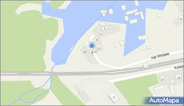 Sygontka, Na Wyspie, 8, mapa Sygontka