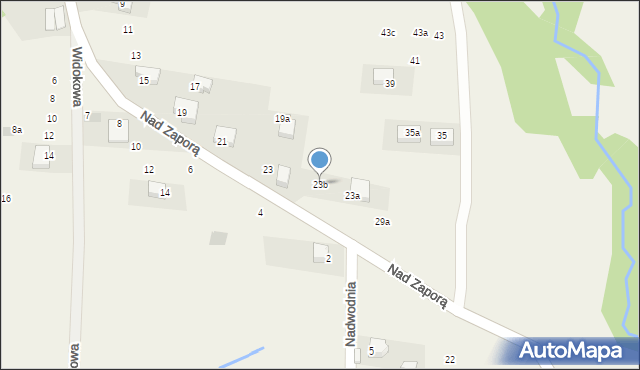 Szlembark, Nad Zaporą, 23b, mapa Szlembark