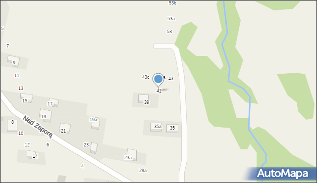 Szlembark, Nad Zaporą, 41, mapa Szlembark