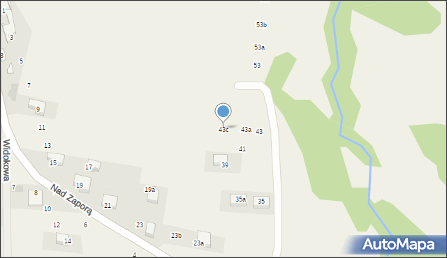 Szlembark, Nad Zaporą, 43c, mapa Szlembark