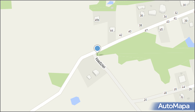 Tarnowiec, Nadziei, 1, mapa Tarnowiec