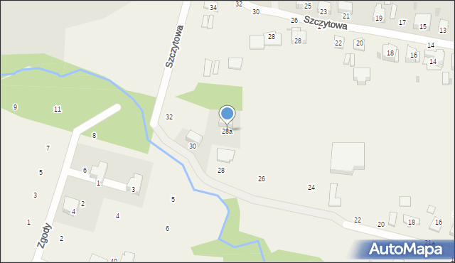 Tarnowiec, Najdałówka, 28a, mapa Tarnowiec