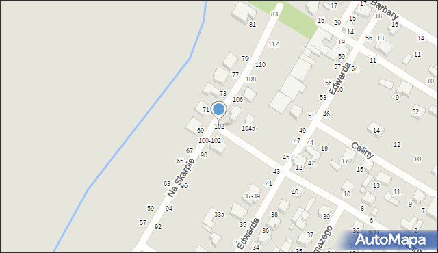 Tomaszów Mazowiecki, Na Skarpie, 102, mapa Tomaszów Mazowiecki