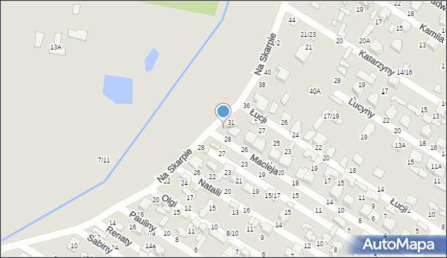 Tomaszów Mazowiecki, Na Skarpie, 34, mapa Tomaszów Mazowiecki