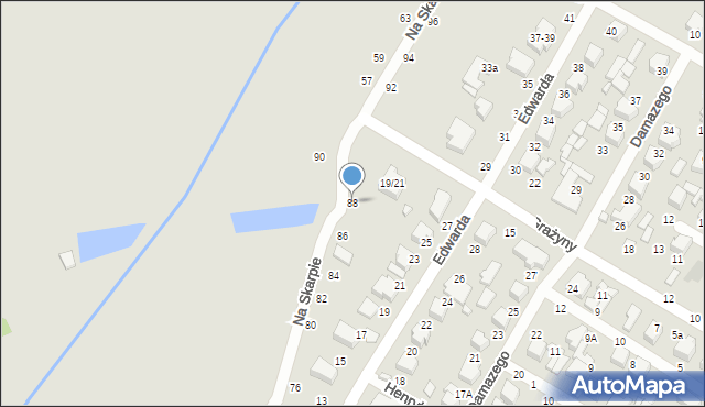 Tomaszów Mazowiecki, Na Skarpie, 88, mapa Tomaszów Mazowiecki