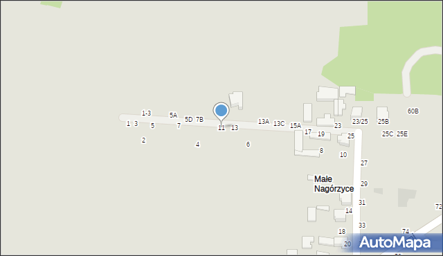 Tomaszów Mazowiecki, Nagórzycka, 11, mapa Tomaszów Mazowiecki