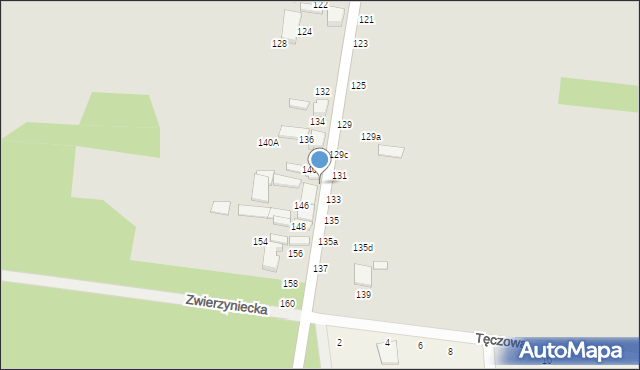 Tomaszów Mazowiecki, Nagórzycka, 144, mapa Tomaszów Mazowiecki