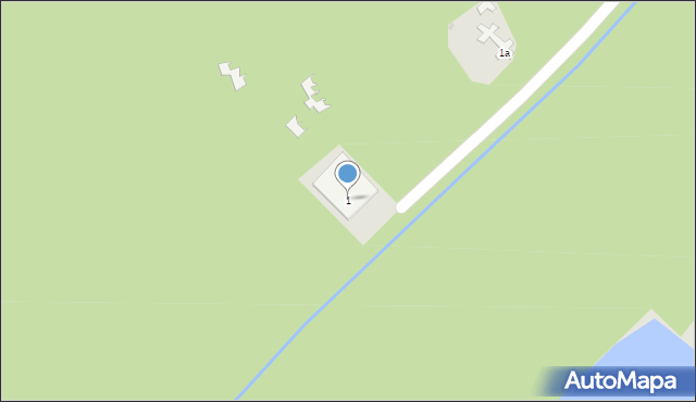 Tychy, Nad Jeziorem, 1, mapa Tychów