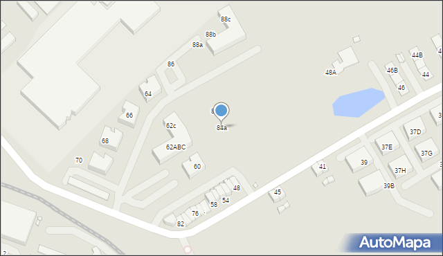 Wągrowiec, Nad Nielbą, 84a, mapa Wągrowiec