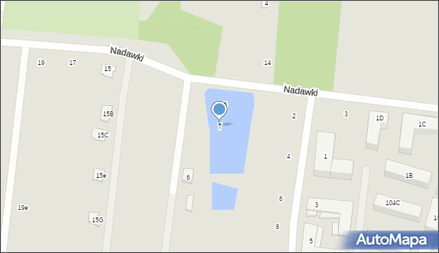 Wasilków, Nadawki, 7, mapa Wasilków
