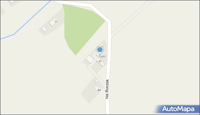 Widów, Na Buczek, 10a, mapa Widów