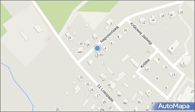 Wielbark, Napoleońska, 2, mapa Wielbark