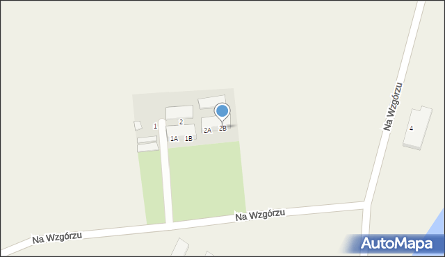 Wilczyna, Na Wzgórzu, 2B, mapa Wilczyna