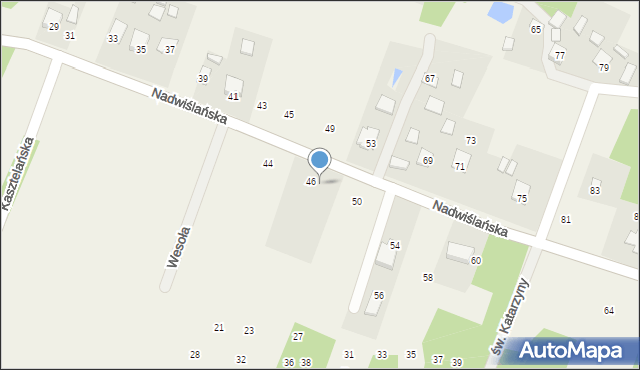 Winnica, Nadwiślańska, 48, mapa Winnica