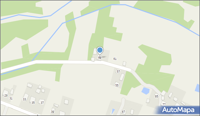 Winnica, Nadwiślańska, 59, mapa Winnica