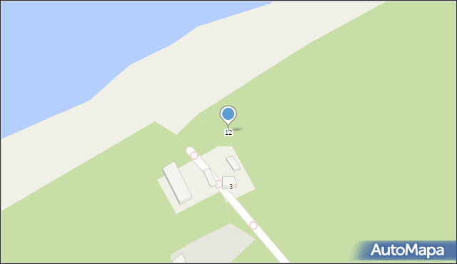 Wisełka, Nadmorska, 12, mapa Wisełka