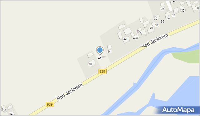 Wisła Mała, Nad Jeziorem, 46, mapa Wisła Mała