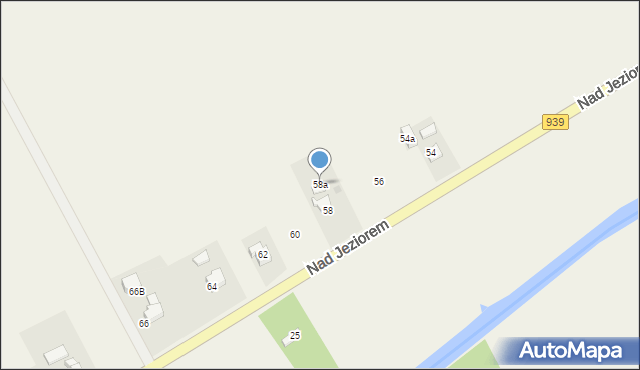 Wisła Mała, Nad Jeziorem, 58a, mapa Wisła Mała