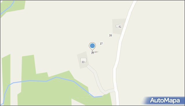 Wola Radziszowska, Nad Torem, 35, mapa Wola Radziszowska