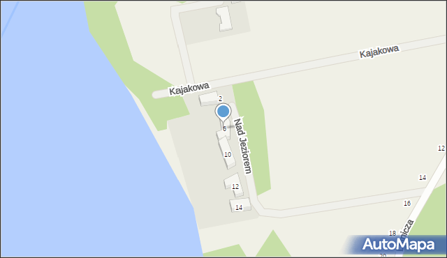 Zborowo, Nad Jeziorem, 6, mapa Zborowo