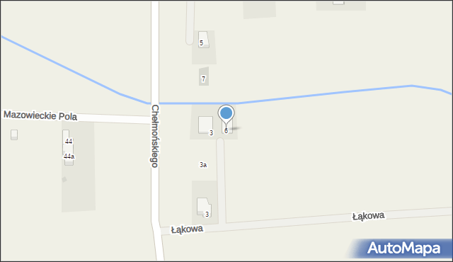 Żelechów, Nad Rzeką, 6, mapa Żelechów