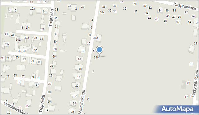 Zgierz, Nastrojowa, 30b, mapa Zgierz