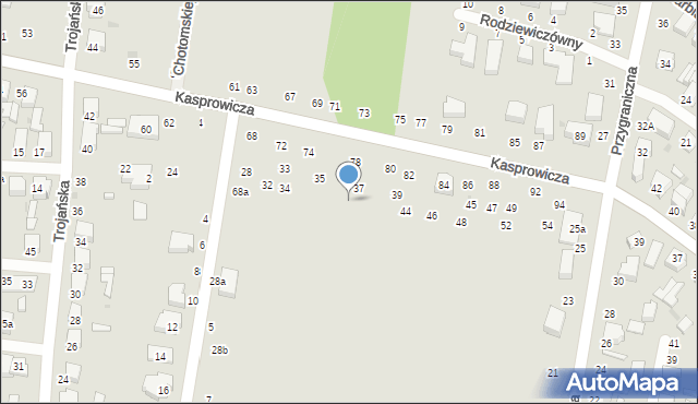 Zgierz, Nastrojowa, 40, mapa Zgierz