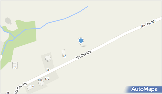 Zielonki, Na Ogrody, 88, mapa Zielonki