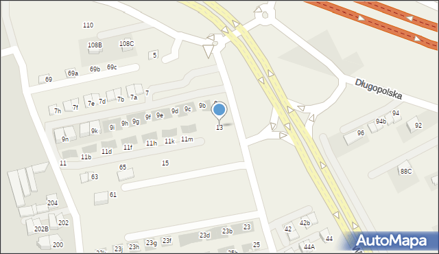Zielonki, Na Popielówkę, 13, mapa Zielonki
