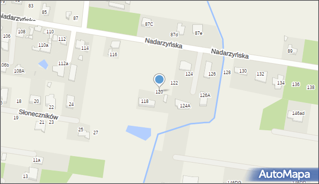 Żółwin, Nadarzyńska, 120, mapa Żółwin