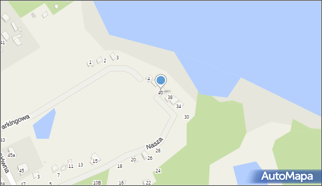 Zwola, Nasza, 40, mapa Zwola