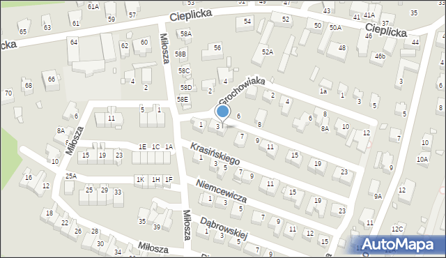 Jelenia Góra, Nerudy Pablo, 5, mapa Jelenia Góra