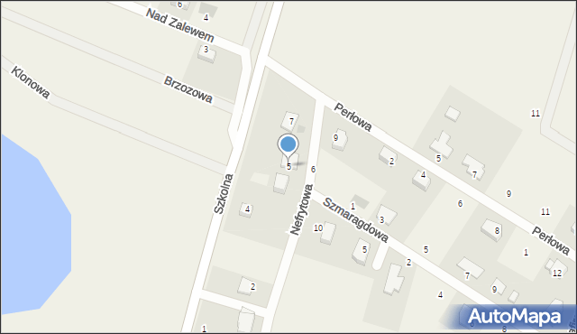 Jordanów Śląski, Nefrytowa, 5, mapa Jordanów Śląski