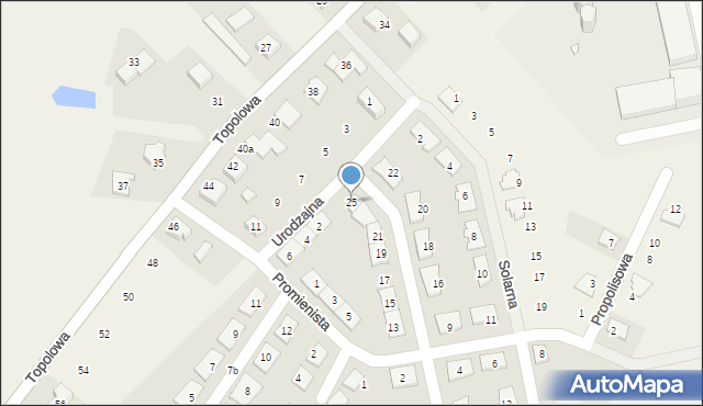 Kaźmierz, Nektarowa, 25, mapa Kaźmierz