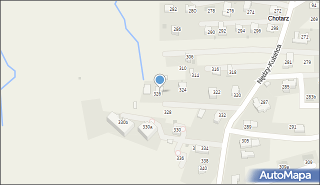 Kościelisko, Nędzy-Kubińca, 687, mapa Kościelisko